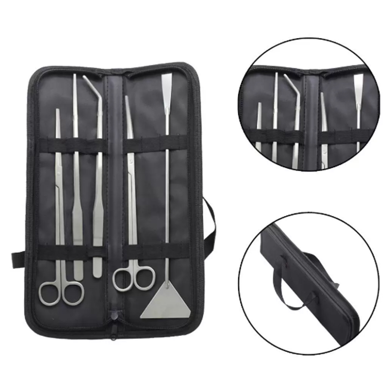 Aquarium Plant Utensils - 수족관 청소 도구 세트 웨이브 가위