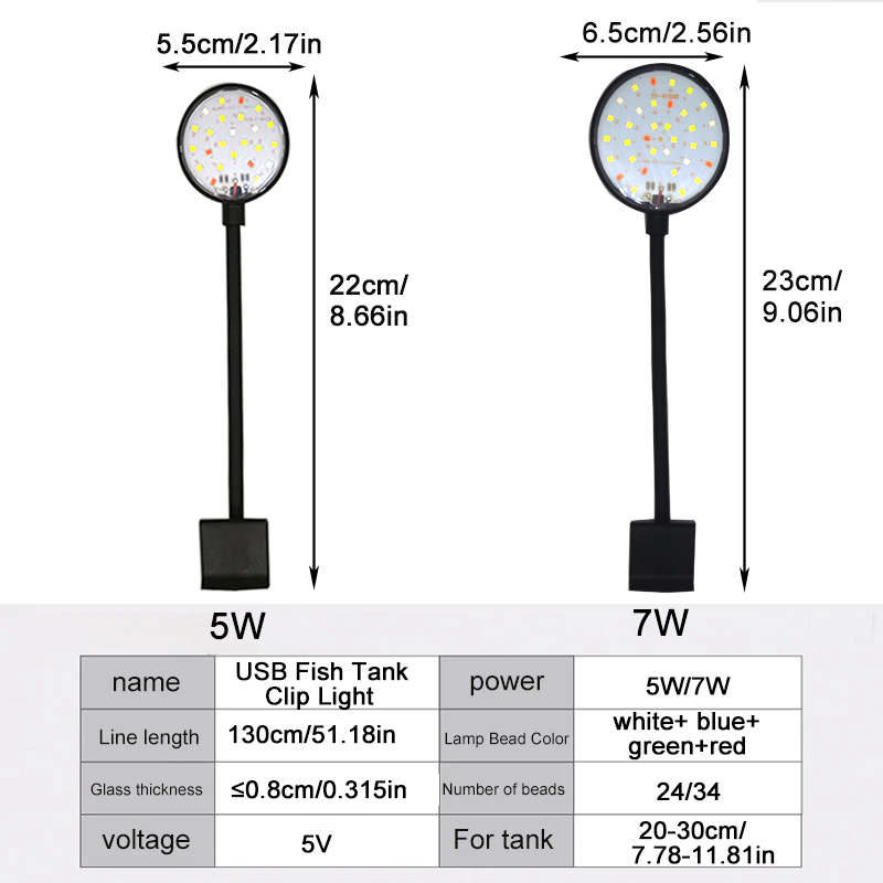 USB 수족관 LED 램프 어항 조명 장식 수생 식물  - Aquarium Plant In Pot 리뷰 및 가격