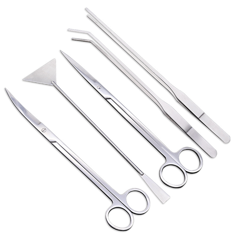 수족관 가위 도구 세트 웨이브 가위 족집게 식물 잔디  - Aquarium Plant Utensils 리뷰 및 가격