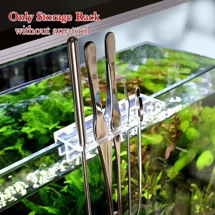 1개 신형 수족관 식물 도구 보관 랙 아크릴 홀더 (핀 - Aquarium Plant Utensils 리뷰 및 가격