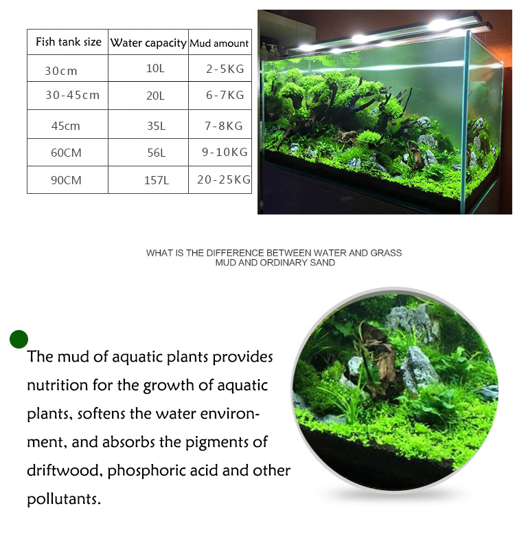 수족관 식물 씨앗 토양 어항 기판 모래 토양 비료 진흙 - Planted Aquarium Equipment 리뷰 및 가격