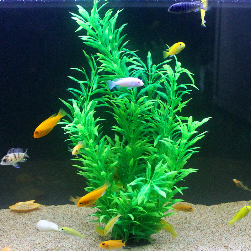 50CM 인조 어항 희귀 식물 수족관 가짜 대나무 잎  - Aquarium Plant In Pot 리뷰 및 가격