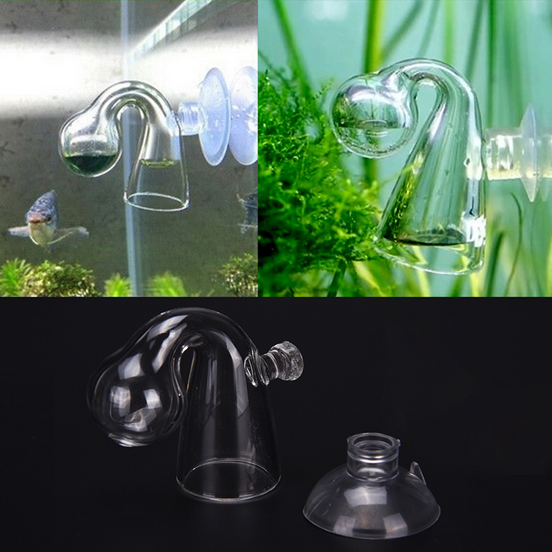 확산 유리 CO2 드롭 검사기 수족관 물고기 탱크 용  - Aquarium Plant In Pot 리뷰 및 가격